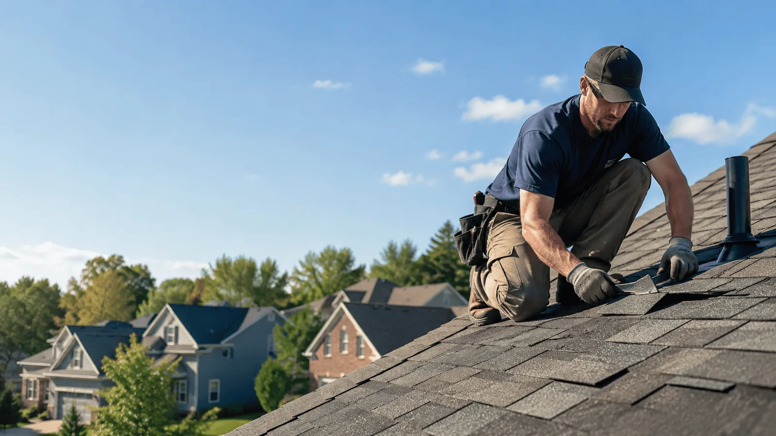 Roof Leak Repair in Lewis Center, OH near me